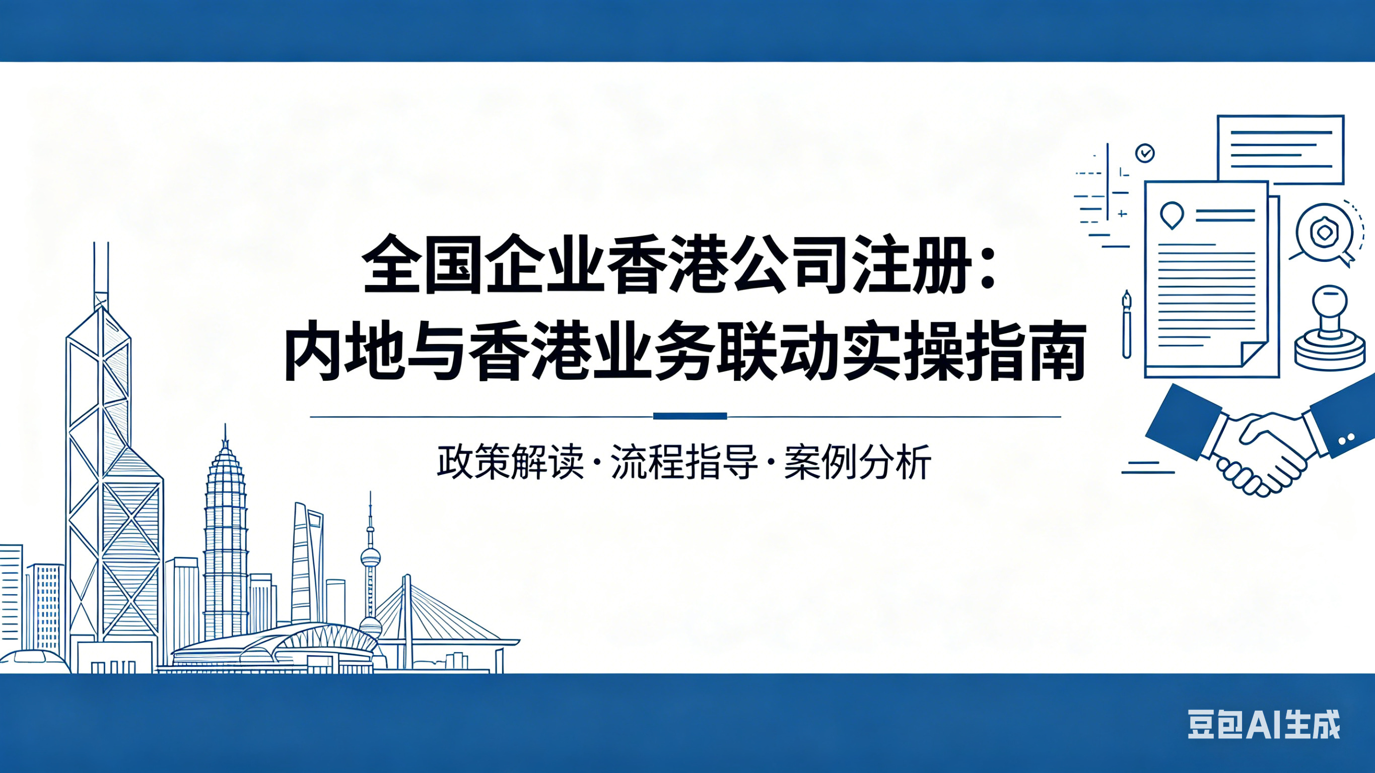 全国企业香港公司注册：内地与香港业务联动实操指南