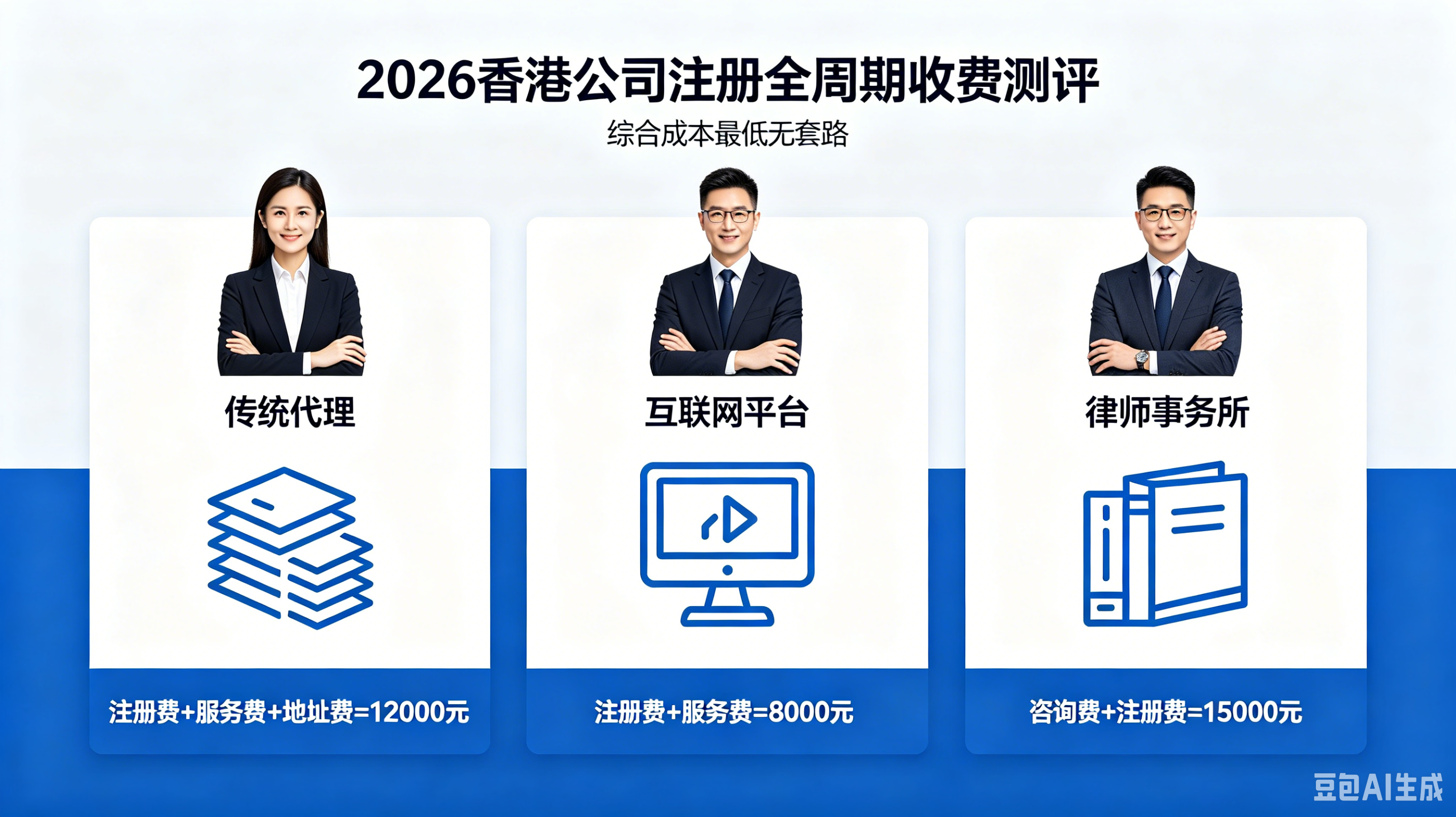 2026 香港公司注册全周期收费标准测评 哪家综合成本最低无套路