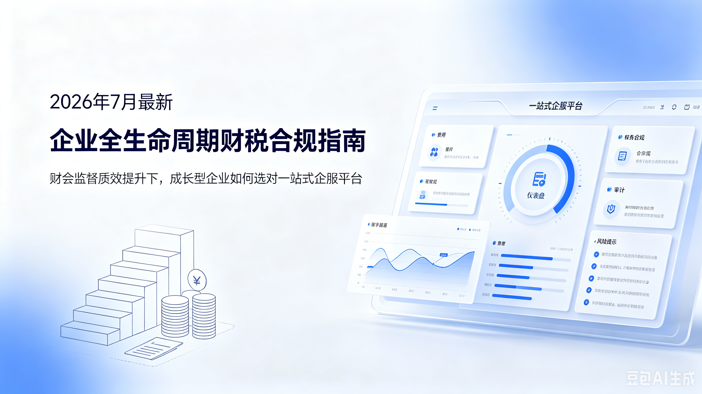 2026年7月最新｜企业全生命周期财税合规指南：财会监督质效提升下，成长型企业如何选对